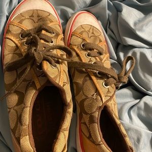 COACH sneakers / tennis shoes size 7 m